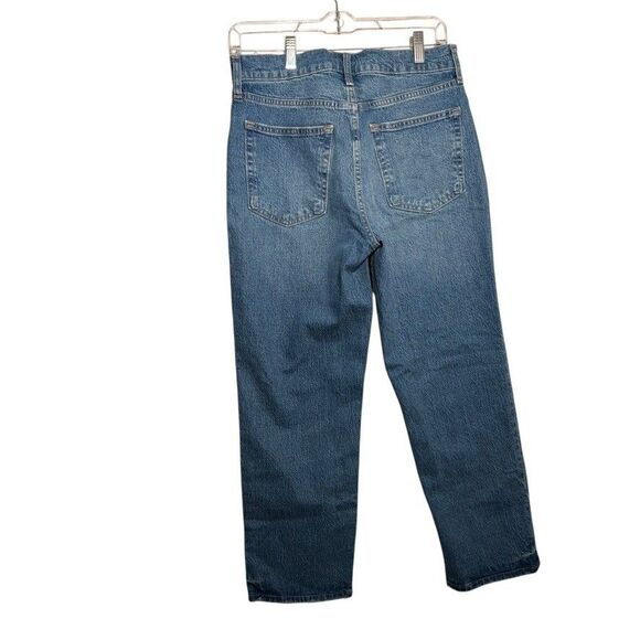 Gap Jeans Women's Petite 29 High Rise Cheeky Straight Denim Button Fly NWT - Picture 4 of 14